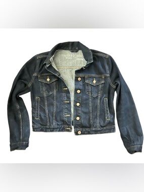 Gap 1969 Denim Jacket - Women's Dark Blue Jean Jacket